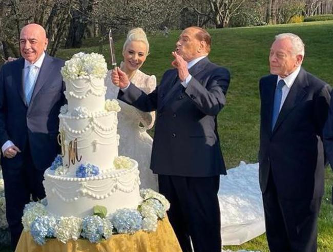 Silvio Berlusconi and Marta Fascina get married in a private ceremony