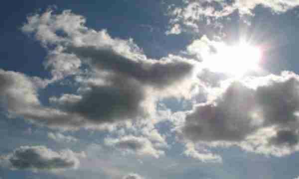 Moti sot pjesërisht i vranët dhe me diell