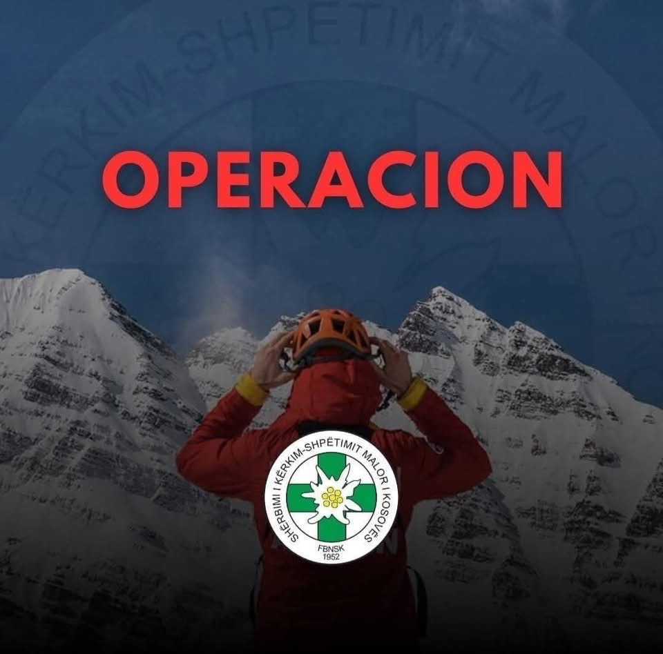 Shërbimi i Kërkim Shpëtimit me operacion në Bjeshkët e Nemuna