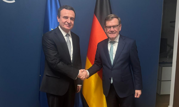 Kurti takon ministrin e Jashtëm gjerman   Flasin për sigurinë  zgjerimin e BE së e Procesin e Berlinit