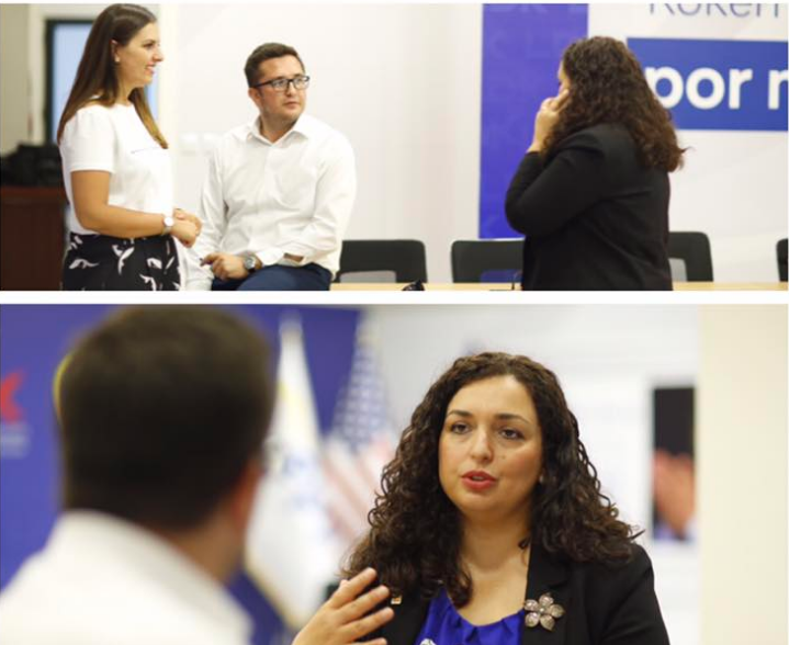  Tik tak  deputeti i LDK së ndan fotografi me Vjosa Osmanin