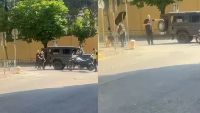 Alarm për bombë pranë Ambasadës amerikane në Tiranë  një send i lënë mes të rrugës alarmon zonën