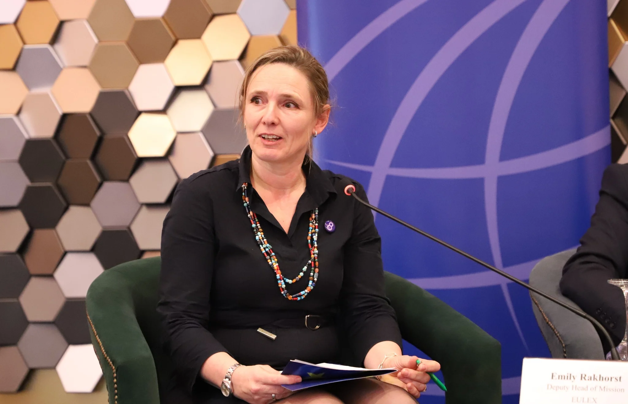 Emily Rakhorst emërohet ushtruese e detyrës së shefes së EULEX it