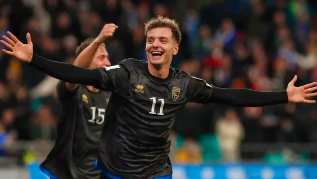 Shënon Fisnik Asllani  Kosova kalon në epërsi ndaj Andorës