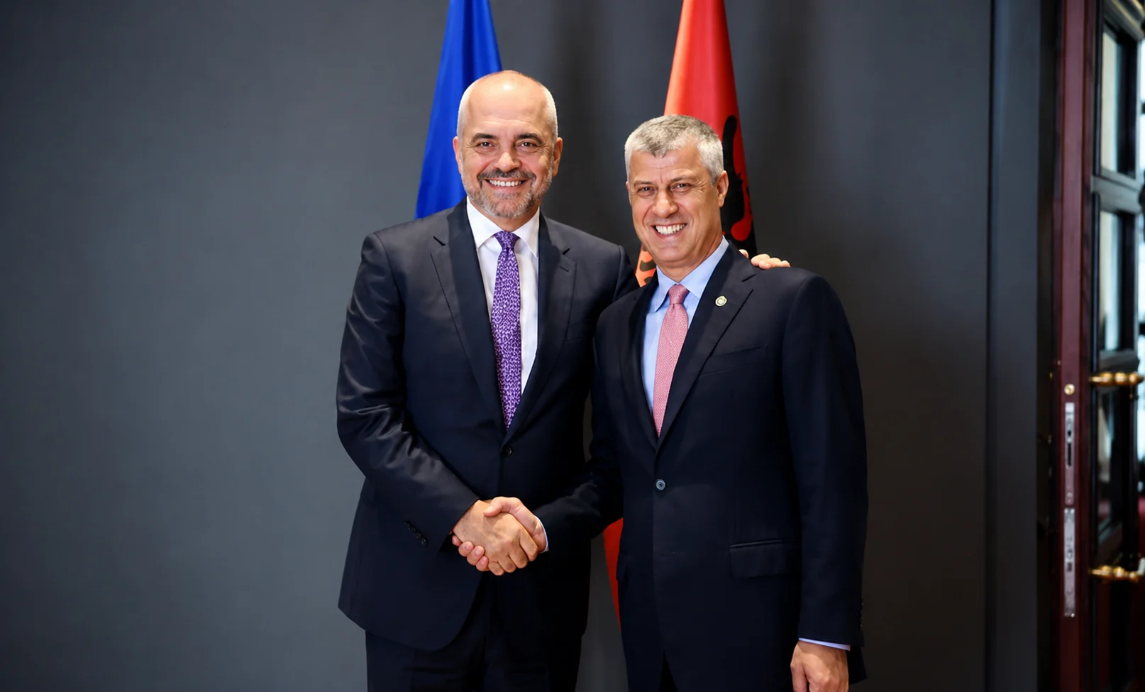 Endrit Thaçi ia uron ditëlindjen Edi Ramës  Edhe shumë vite të tjera të mira