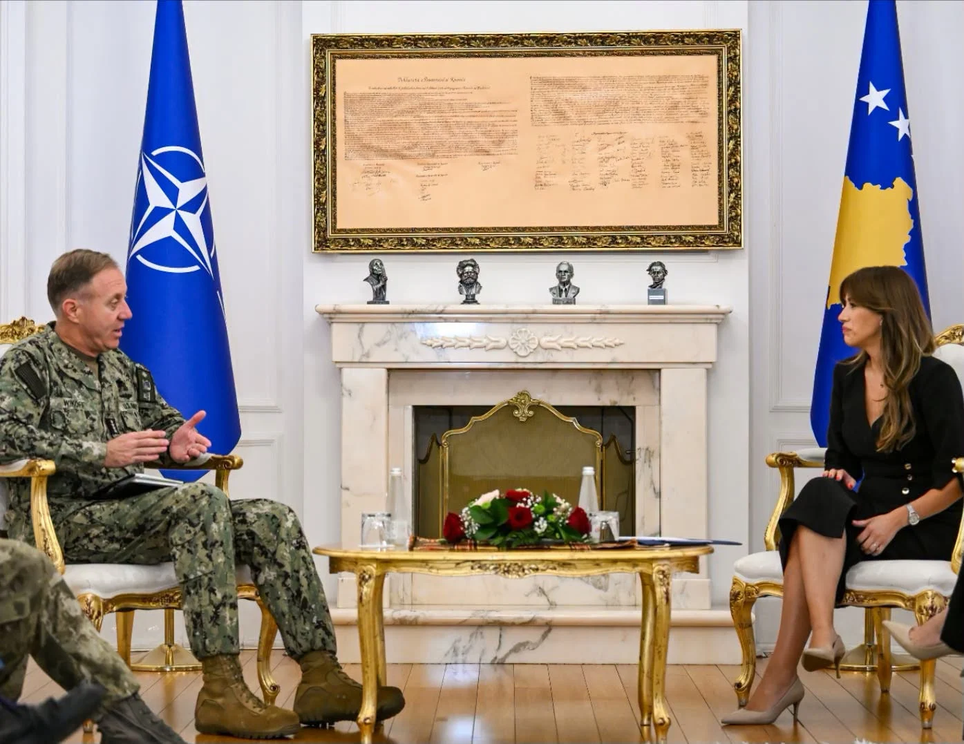Haxhiu takon admiralin Wikoff  Anëtarësimi në NATO  synimi strategjik i Kosovës