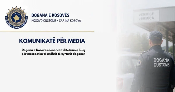 Refuzoi kontrollin doganor në Vërmicë  përballet me gjobë deri në 3 mijë euro