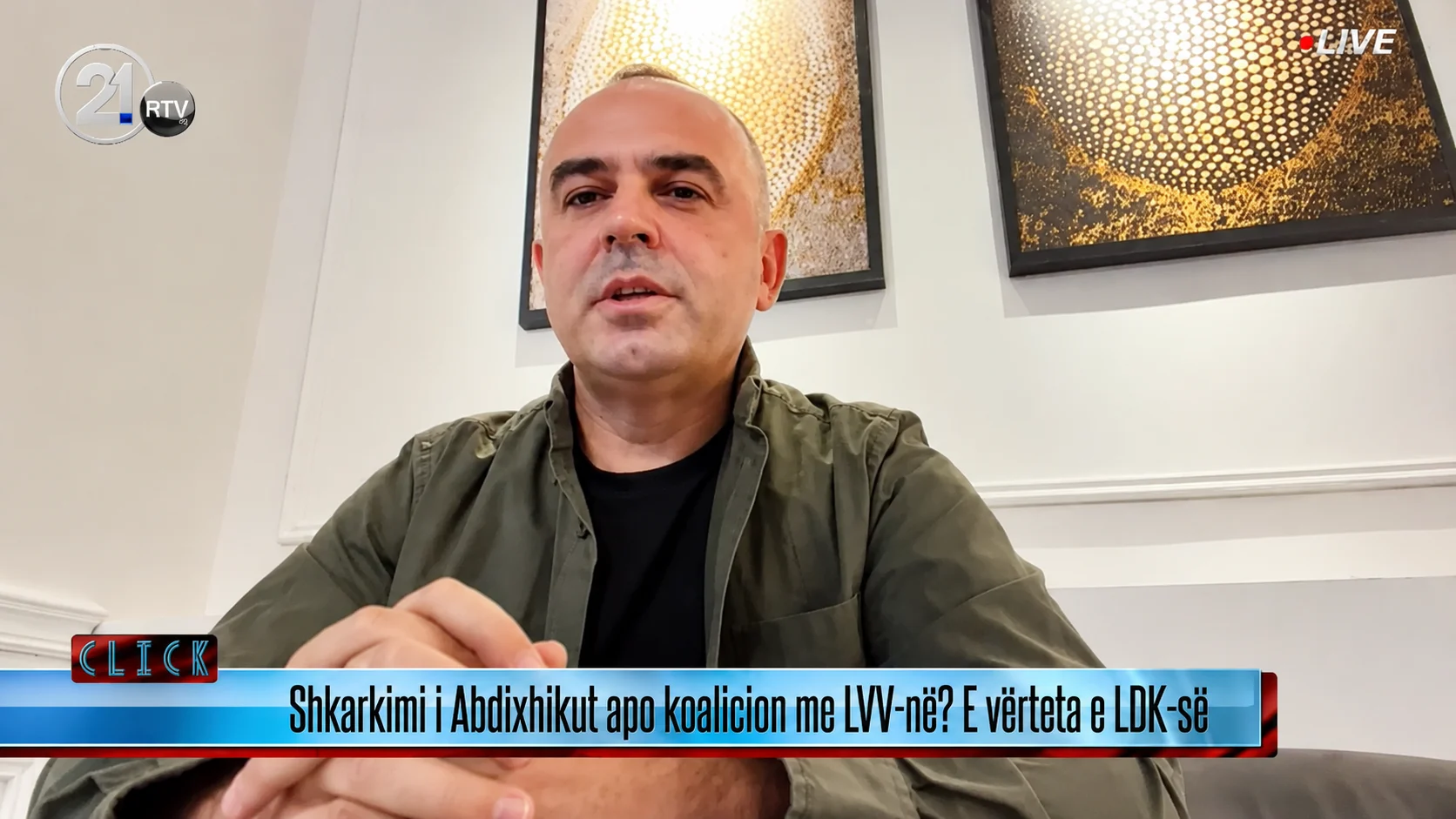 LDK vendos vijën e kuqe  Manaj  Gazi amerikan është kusht kyç  pa të LDK nuk vazhdon bisedimet