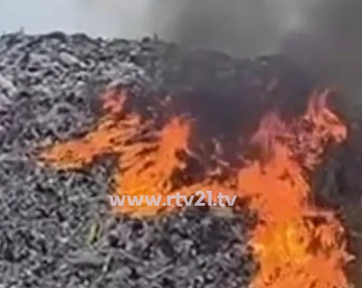 Përfshihet nga zj rri një deponi në Sferkë të Pejës