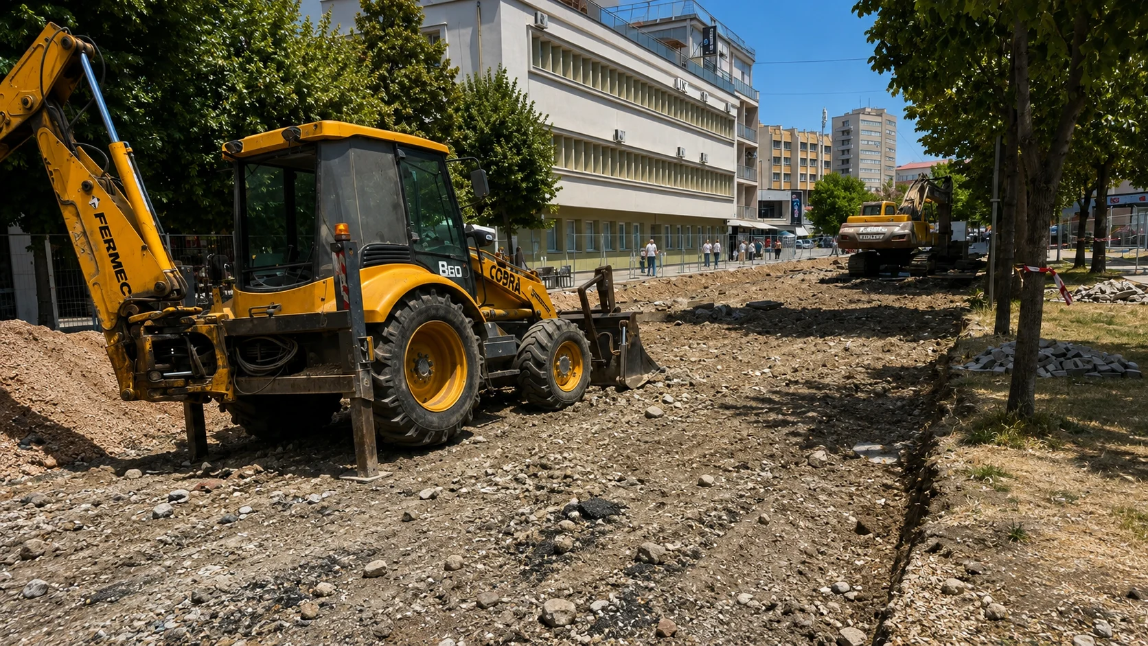  Po betonizohet Prishtina   Sveçla kritikon ndërhyrjet në sheshin  Xhorxh Bush 